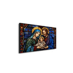 Quadro Sagrada Família em Mosaico – Arte Sacra de Amor e Devoção