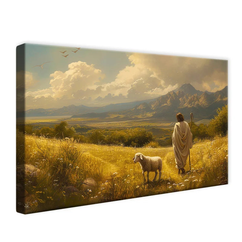 Quadro Jesus Bom Pastor – Arte Religiosa Elegante
