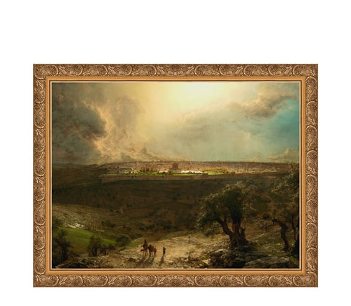 Quadro Jerusalém Vista do Monte das Oliveiras