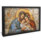 Quadro Sagrada Família de Nazaré - Arte Religiosa Decorativa em Alta Definição