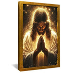 Quadro Jesus em Glória – Arte Religiosa Decorativa em Alta Definição