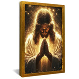 Quadro Jesus em Glória – Arte Religiosa Decorativa em Alta Definição