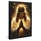 Quadro Jesus em Glória – Arte Religiosa Decorativa em Alta Definição