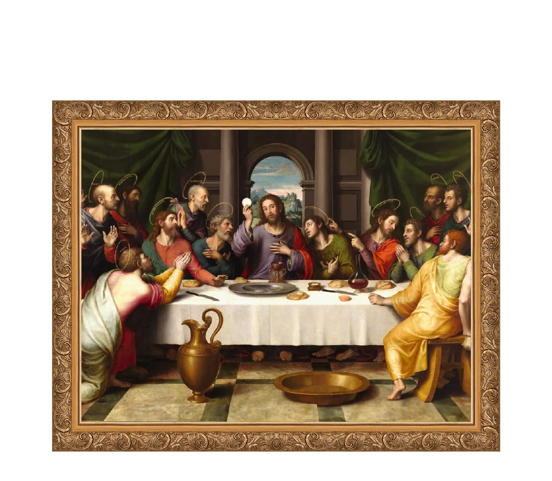 Quadro Santa Ceia (1562) – Arte Sacra Clássica