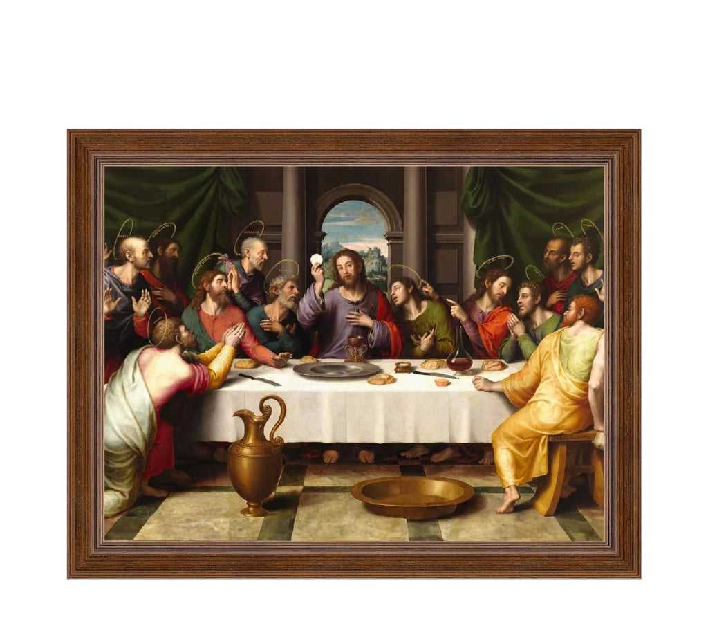 Quadro Santa Ceia (1562) – Arte Sacra Clássica